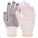 好員工H7-BC600DC本白紗線點塑手套